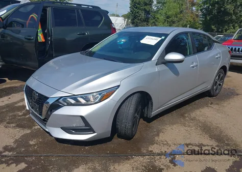 2021 Nissan Sentra Sv Xtronic Cvt z USA, uszkodzony, nr VIN 3N1AB8CV6MY297522